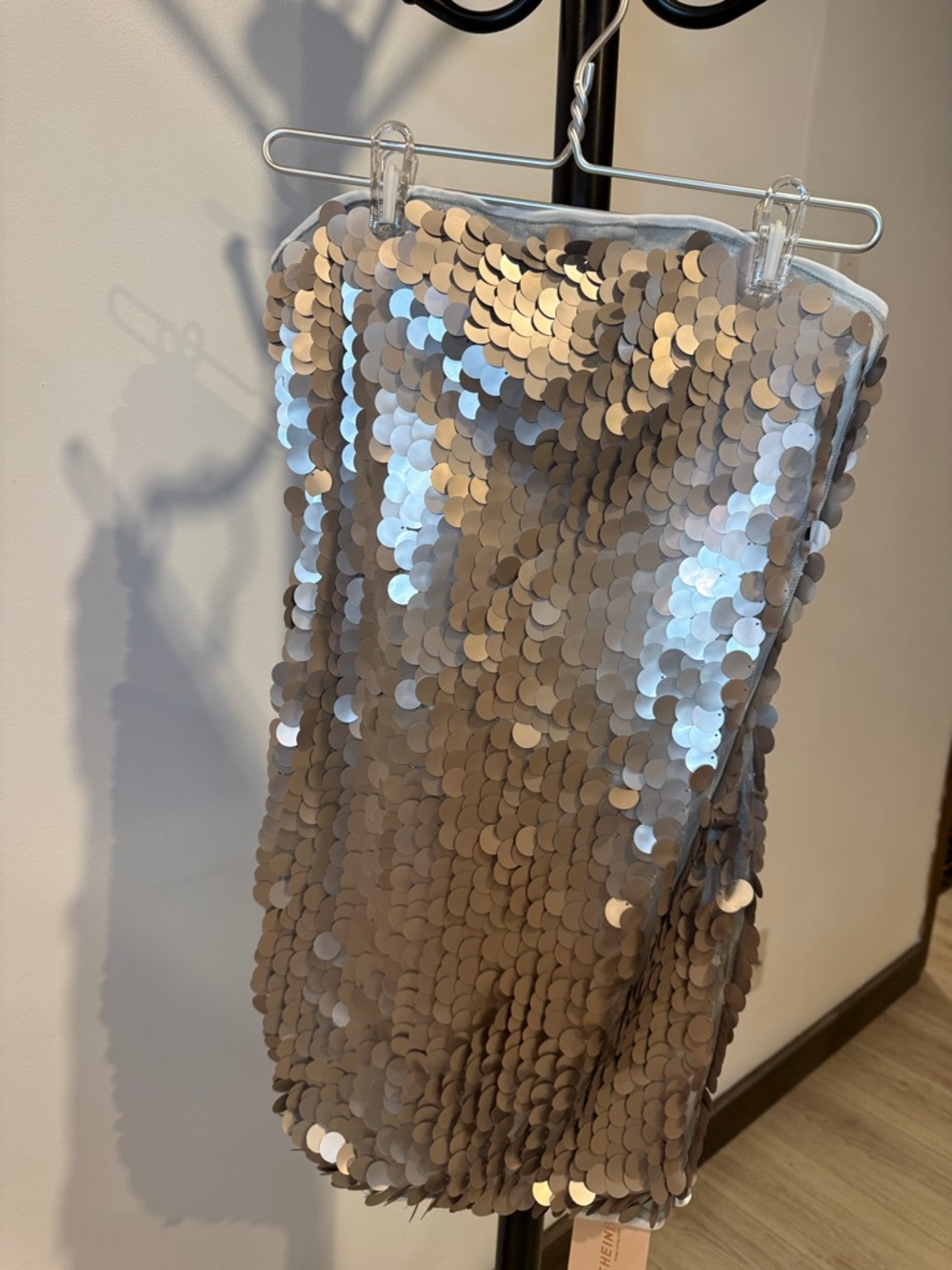 Sequin Dress - Silver